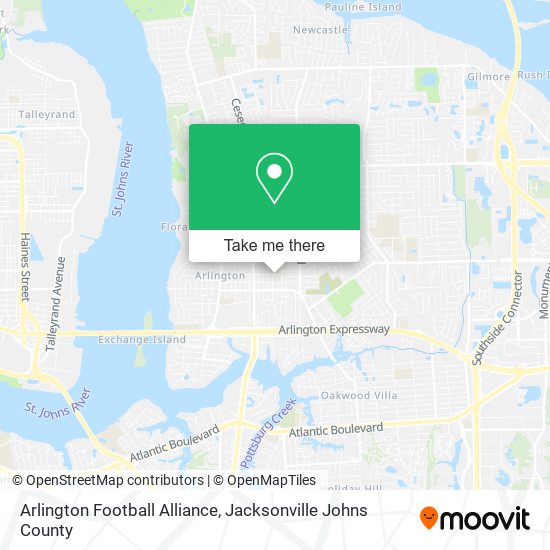 Mapa de Arlington Football Alliance