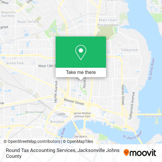 Round Tax Accounting Services map