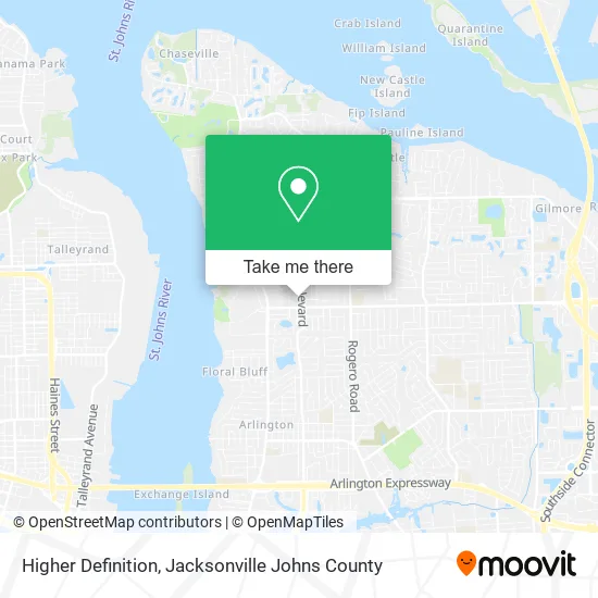 Higher Definition map