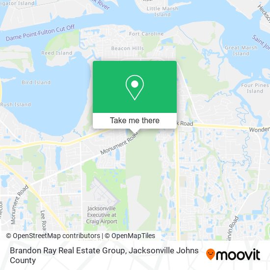 Brandon Ray Real Estate Group map