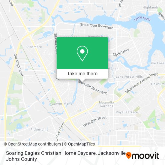 Soaring Eagles Christian Home Daycare map