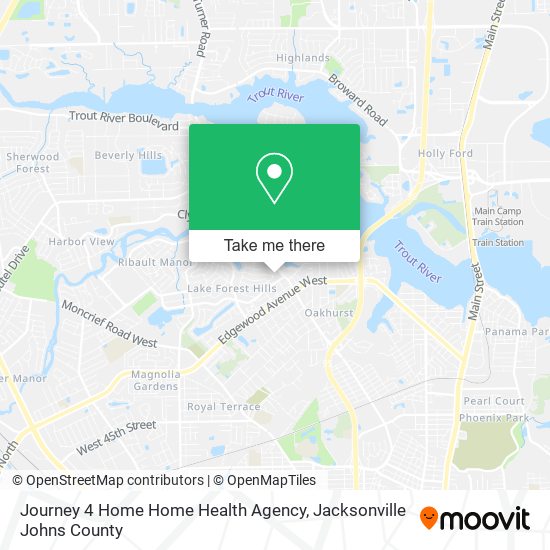 Mapa de Journey 4 Home Home Health Agency