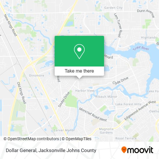 Dollar General map