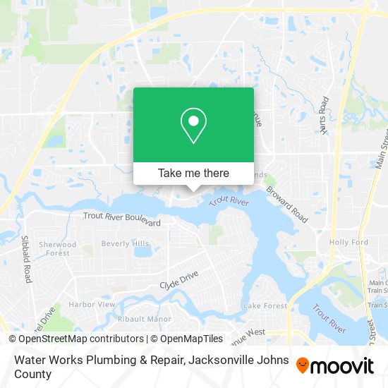 Water Works Plumbing & Repair map