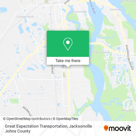 Great Expectation Transportation map