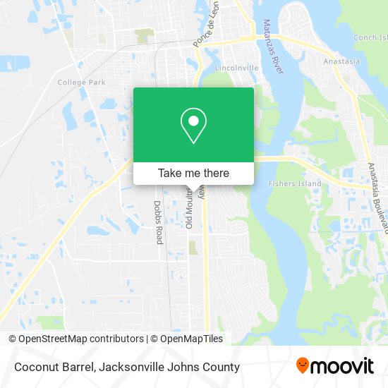 Coconut Barrel map