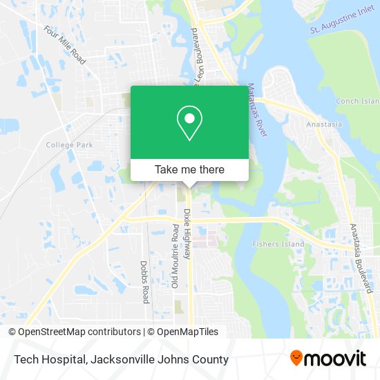 Tech Hospital map