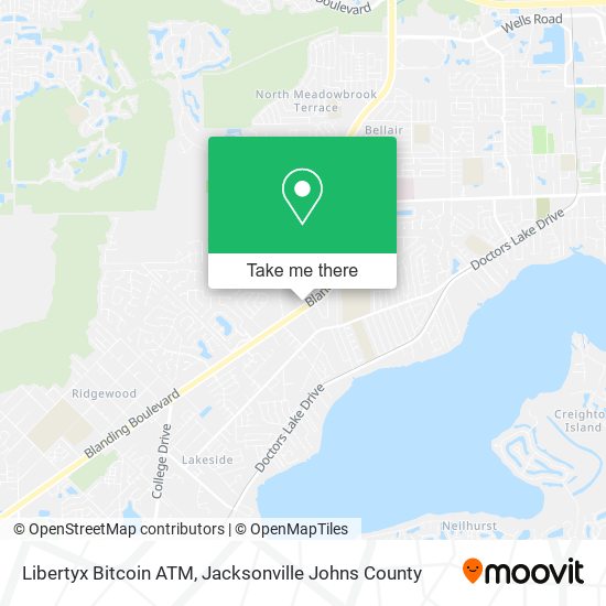 Libertyx Bitcoin ATM map