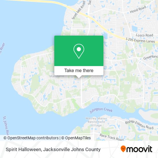 Spirit Halloween map