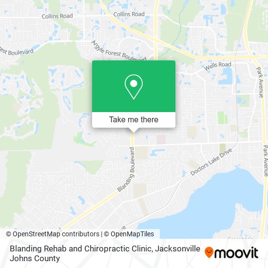 Blanding Rehab and Chiropractic Clinic map