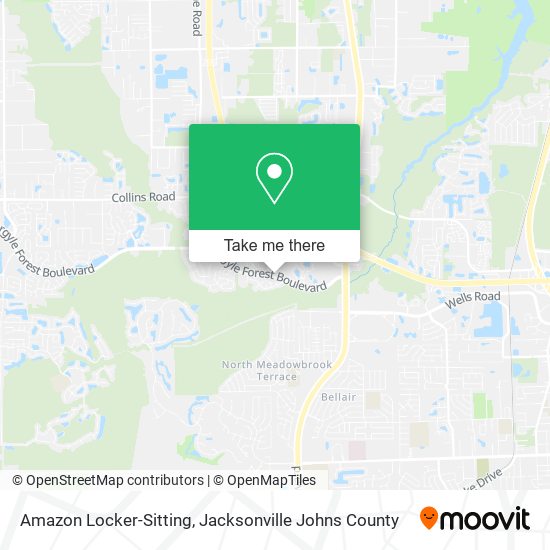 Mapa de Amazon Locker-Sitting