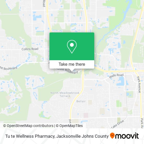 Tu te Wellness Pharmacy map