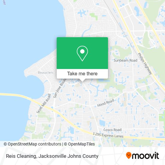 Reis Cleaning map