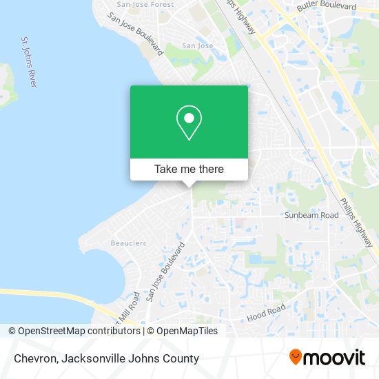 Chevron map