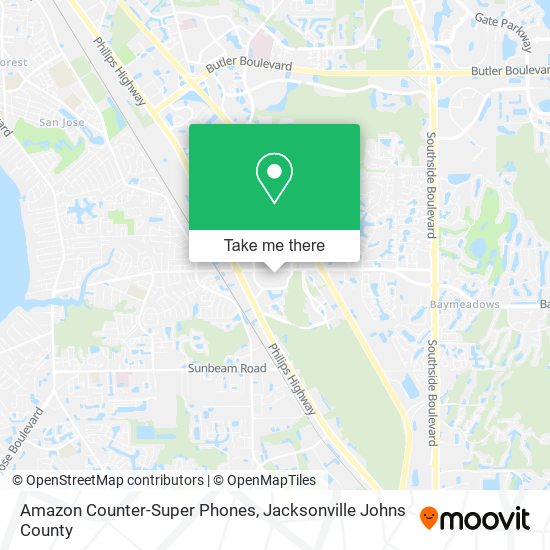 Amazon Counter-Super Phones map