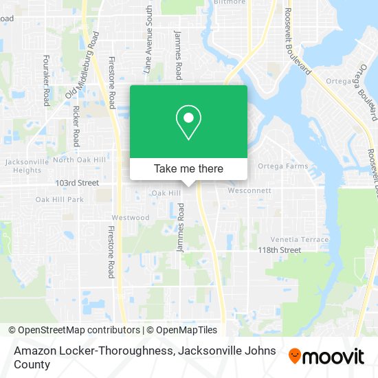 Amazon Locker-Thoroughness map