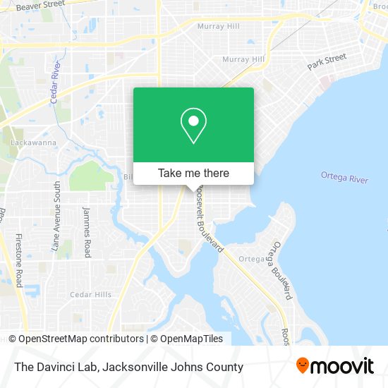 Mapa de The Davinci Lab