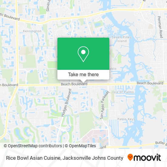 Rice Bowl Asian Cuisine map