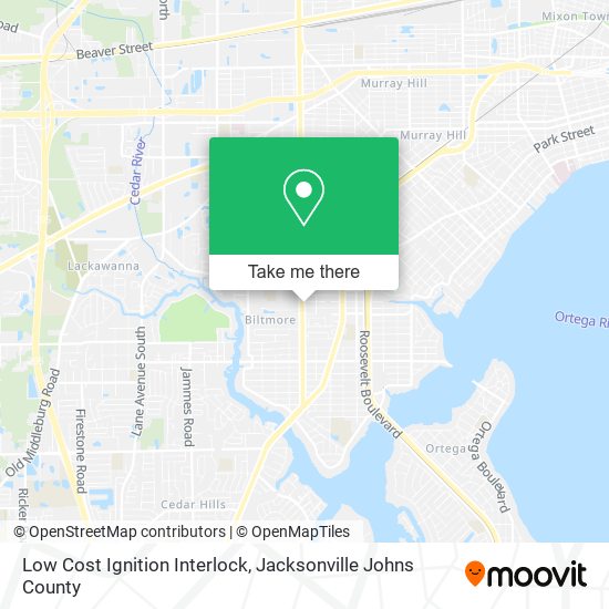 Mapa de Low Cost Ignition Interlock