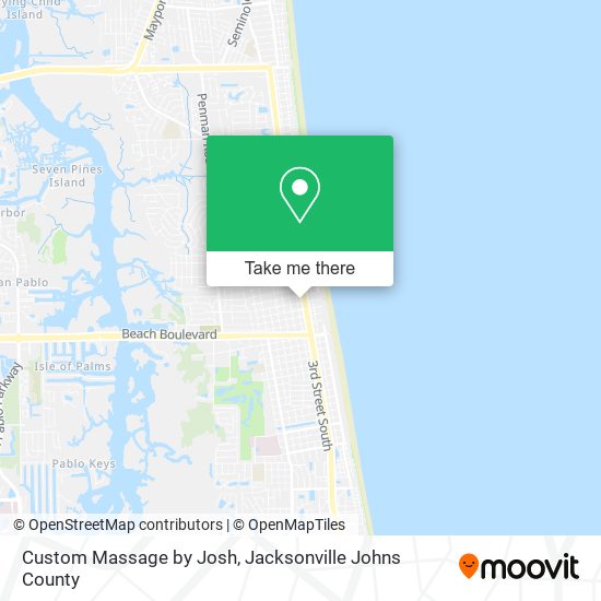Custom Massage by Josh map