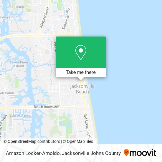Amazon Locker-Arnoldo map