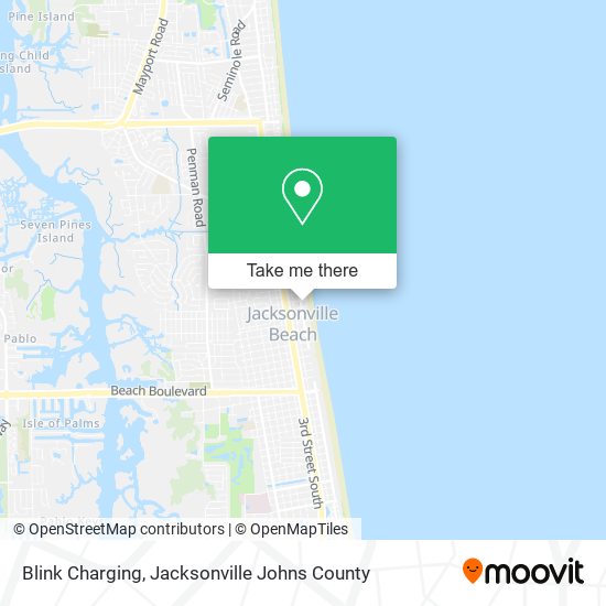 Mapa de Blink Charging