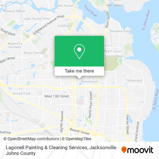 Lagonell Painting & Cleaning Services map