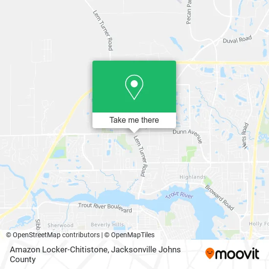 Amazon Locker-Chitistone map