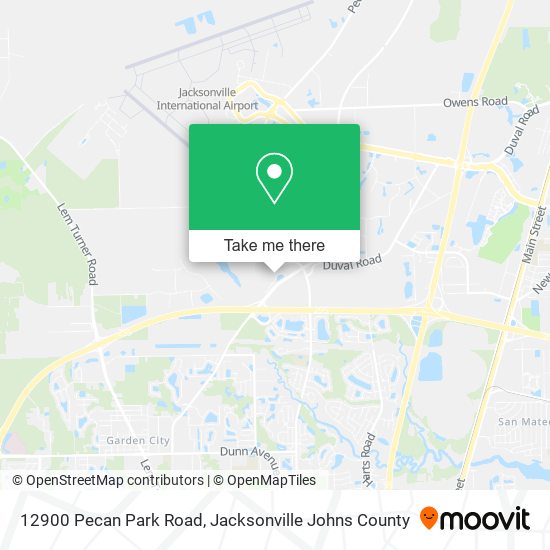 Mapa de 12900 Pecan Park Road
