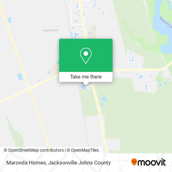 Maronda Homes map