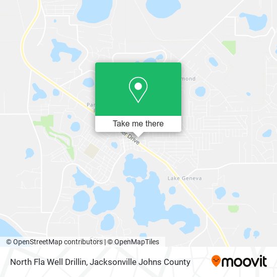 North Fla Well Drillin map
