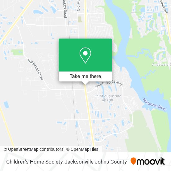 Mapa de Children's Home Society