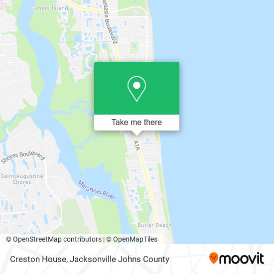 Creston House map
