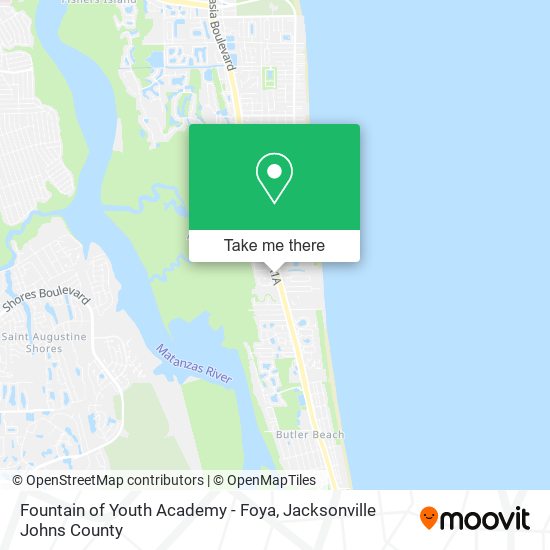 Fountain of Youth Academy - Foya map