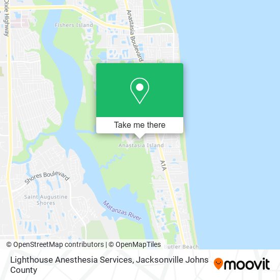 Lighthouse Anesthesia Services map