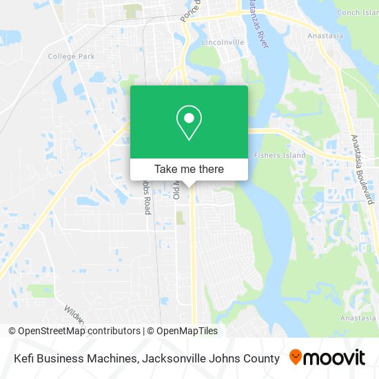 Kefi Business Machines map