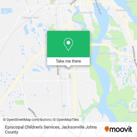 Mapa de Episcopal Children's Services