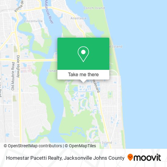 Mapa de Homestar Pacetti Realty