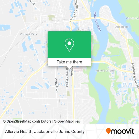 Allervie Health map