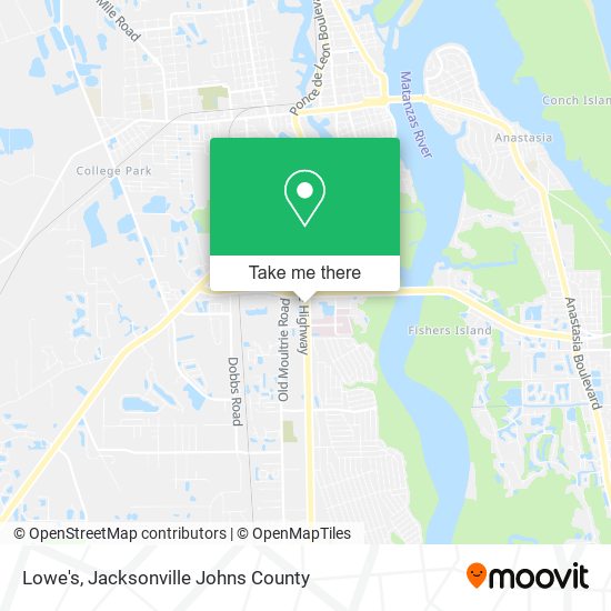 Lowe's map