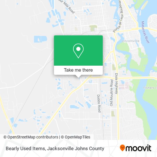 Mapa de Bearly Used Items