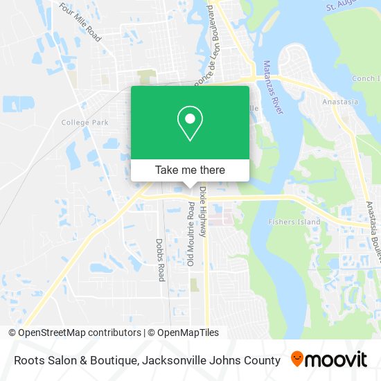 Roots Salon & Boutique map