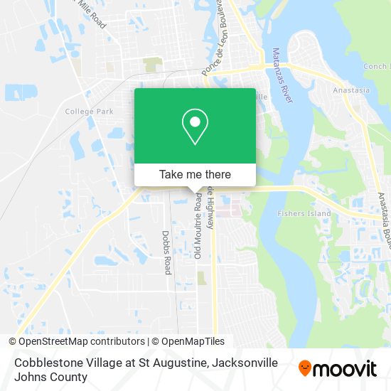 Mapa de Cobblestone Village at St Augustine