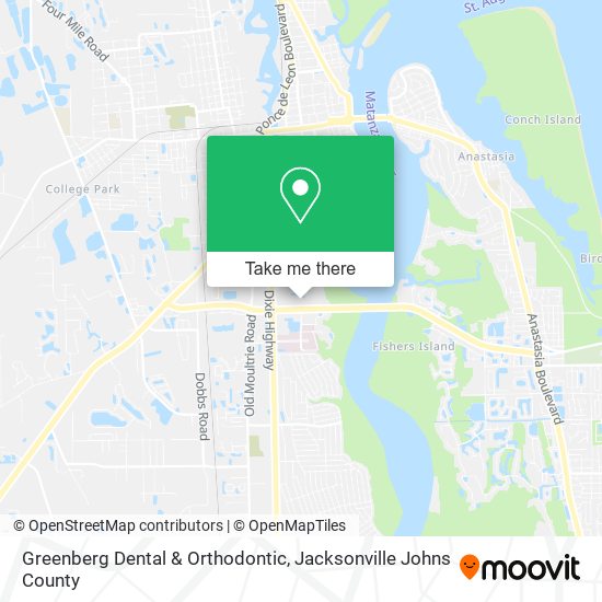 Greenberg Dental & Orthodontic map