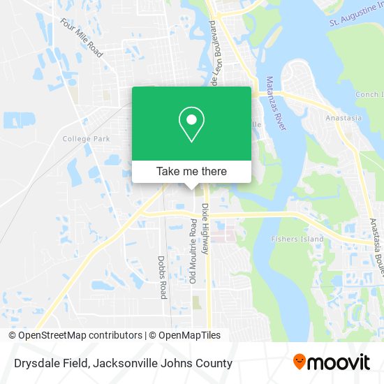 Drysdale Field map