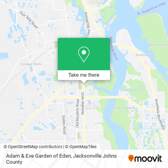 Adam & Eve Garden of Eden map