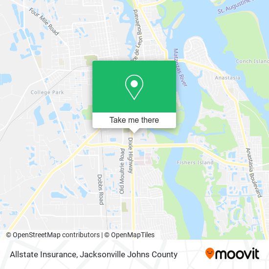 Allstate Insurance map