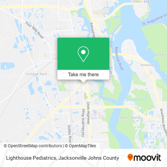 Mapa de Lighthouse Pediatrics
