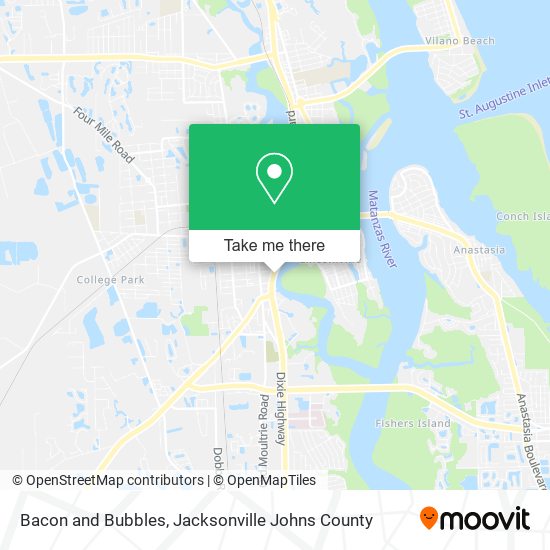Bacon and Bubbles map