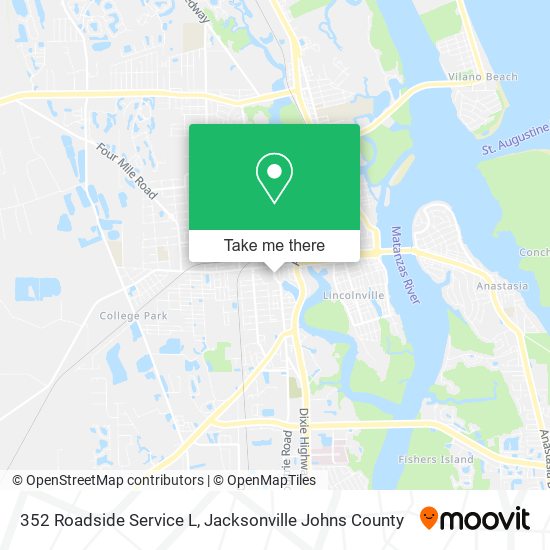 352 Roadside Service L map